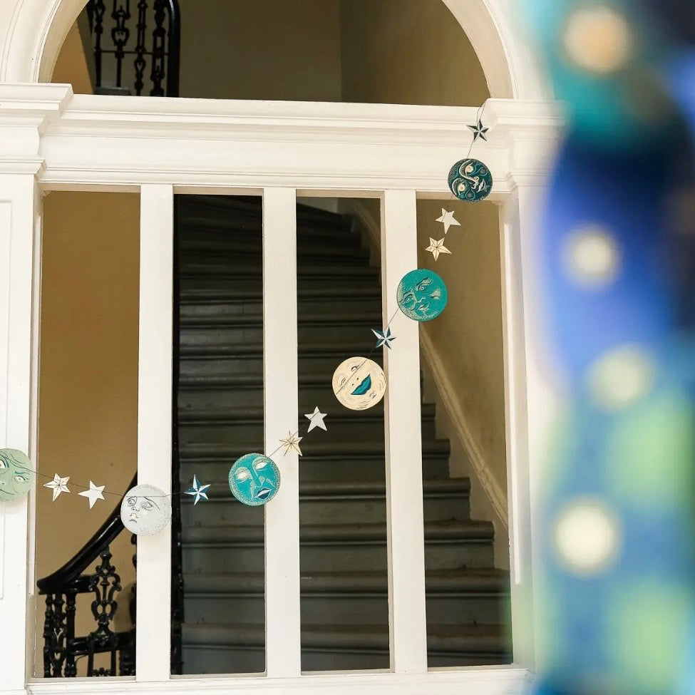 Man On The Moon Paper Garland