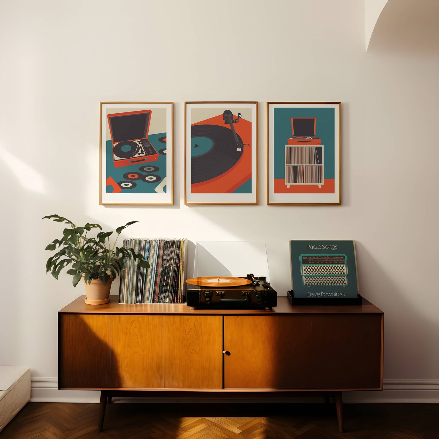 Stylus Vinyl Record A4 Print
