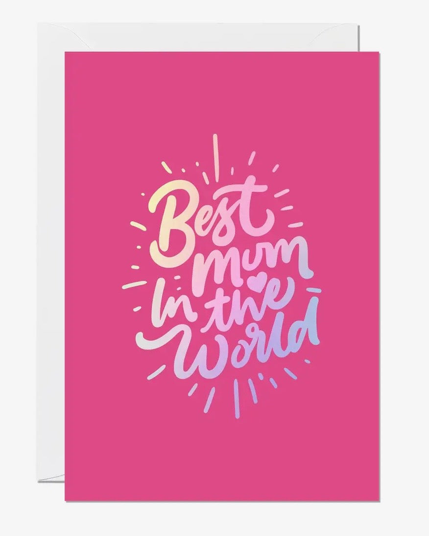 Best Mum In The World Card