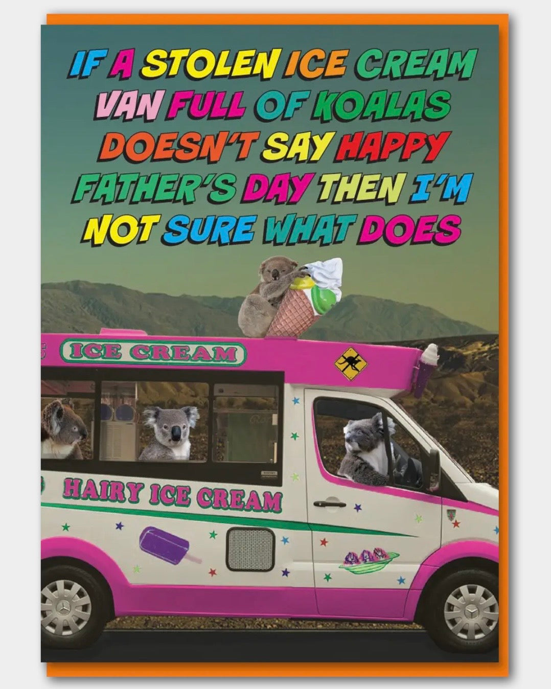 Ice Cream Koalas Father’s Day Card