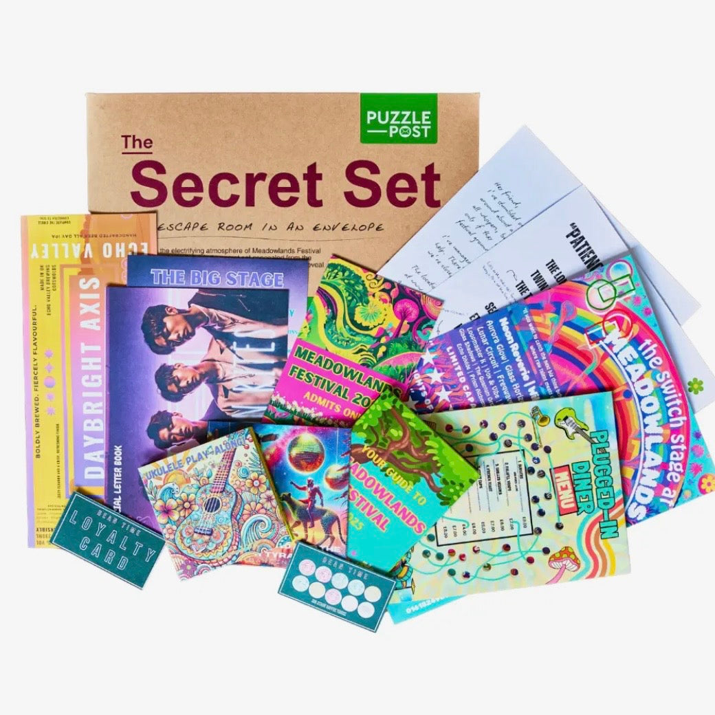 ‘The Secret Set’ Escape Room In An Envelope