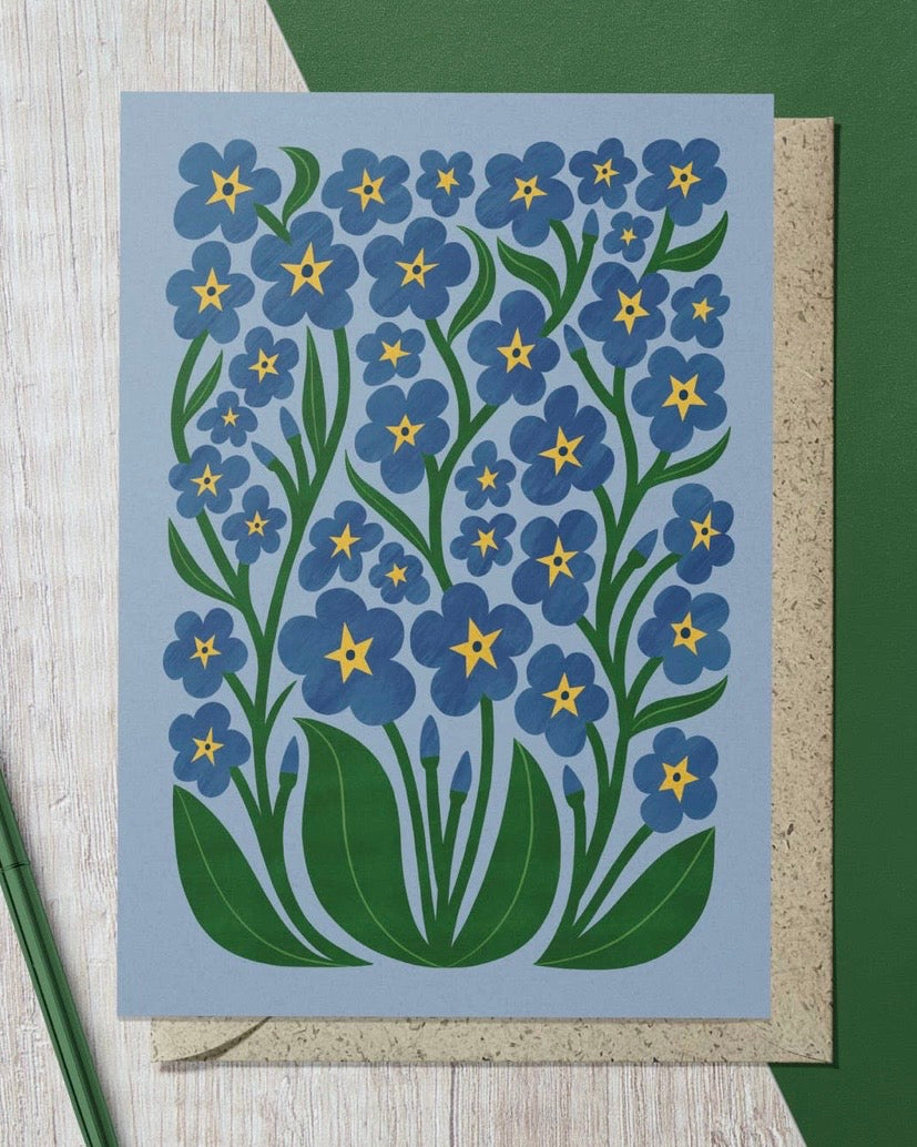 Forget Me Not Card