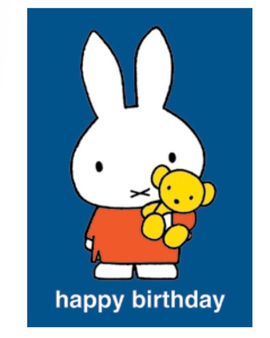 Miffy Happy Birthday Card