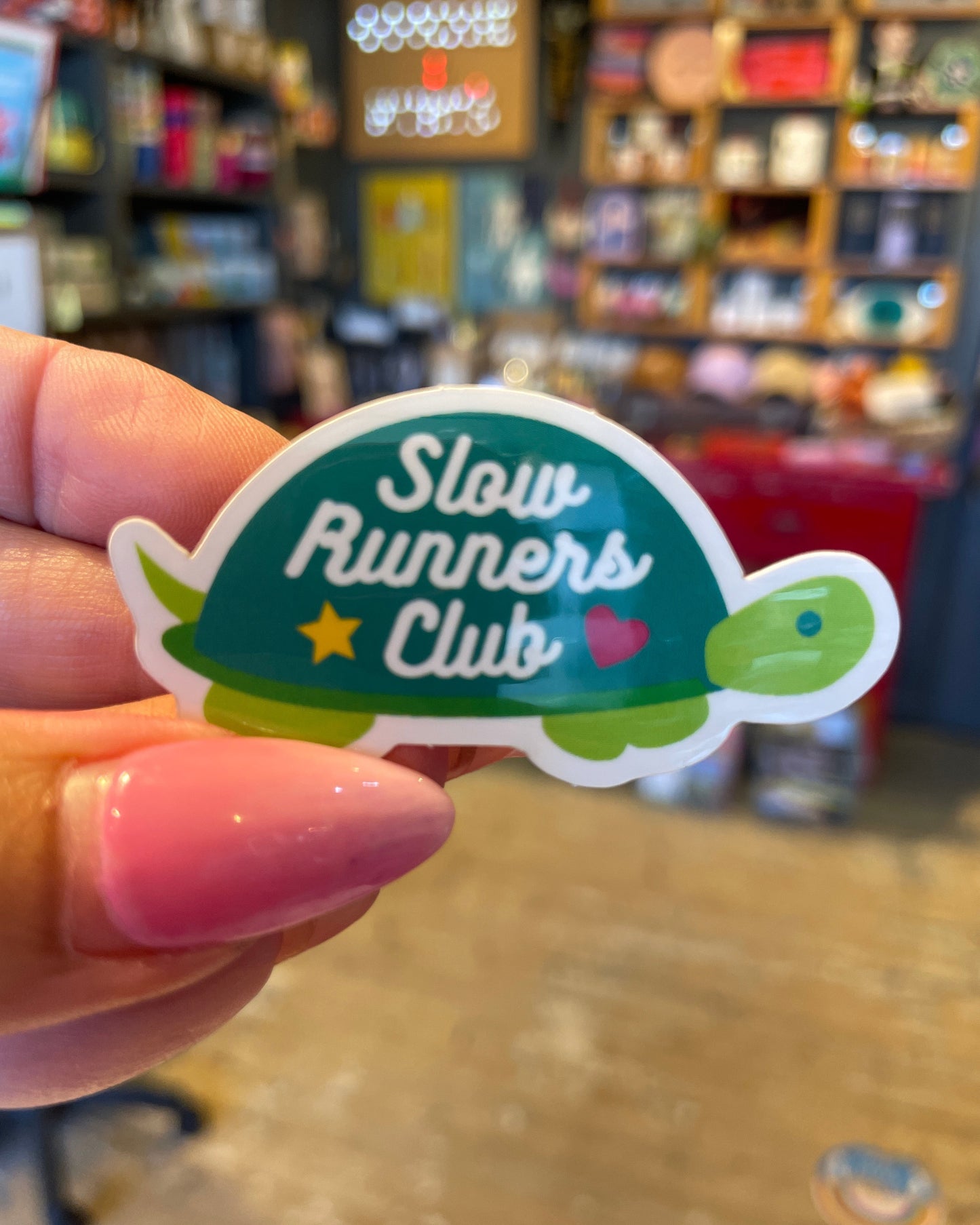 Slow Runners Club Vinyl Sticker
