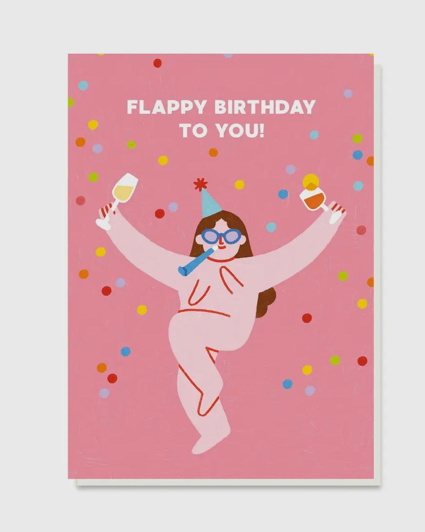 Flappy Birthday Card-Stormy Knight-My Beautiful Caravan
