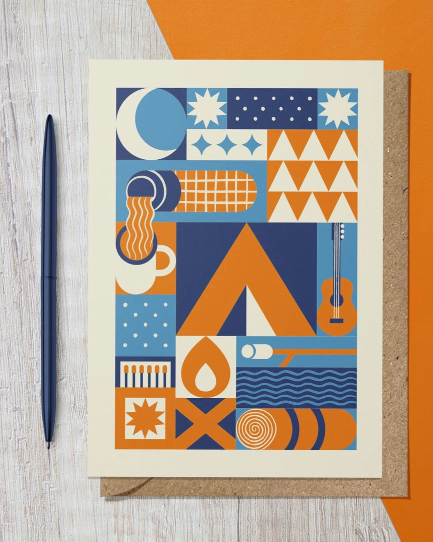 Wild Camping Card