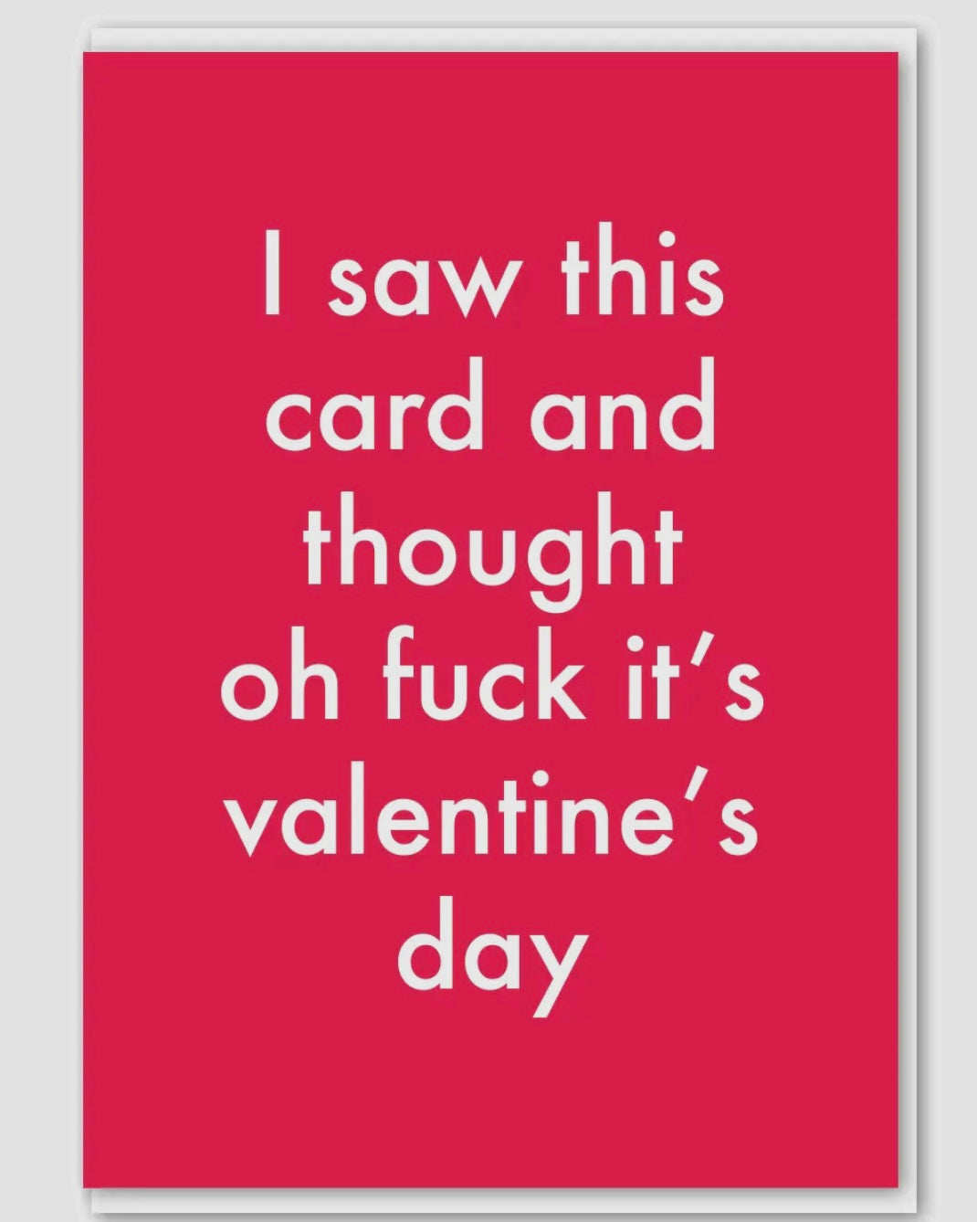 Oh F**k Valentines Card-Objectables-My Beautiful Caravan