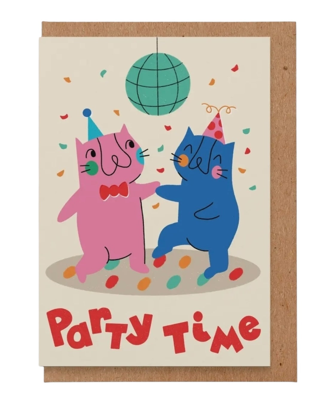 Party Time Birthday Card-Studio Boketto-My Beautiful Caravan