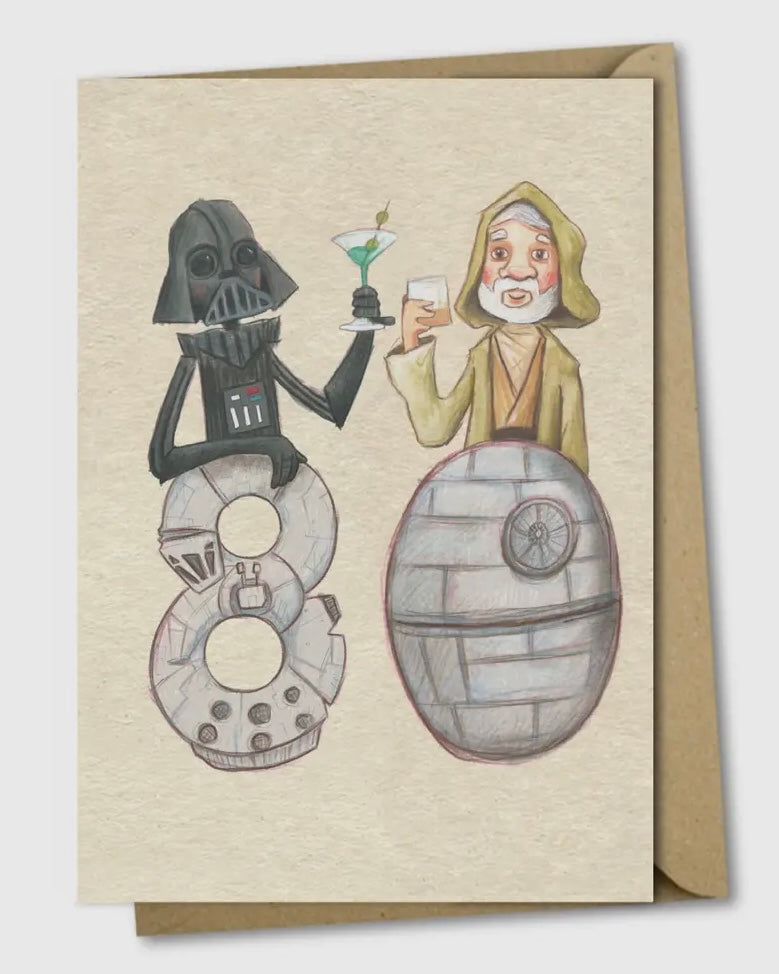 Star Wars Age 80 Card-The Grey Earl-My Beautiful Caravan