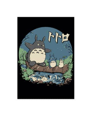 Neighbours In The Wood Postcard