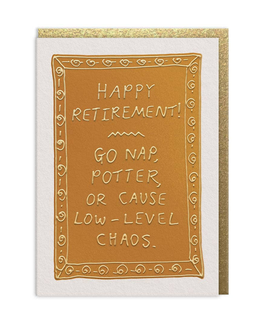 Low Level Chaos Retirement Card
