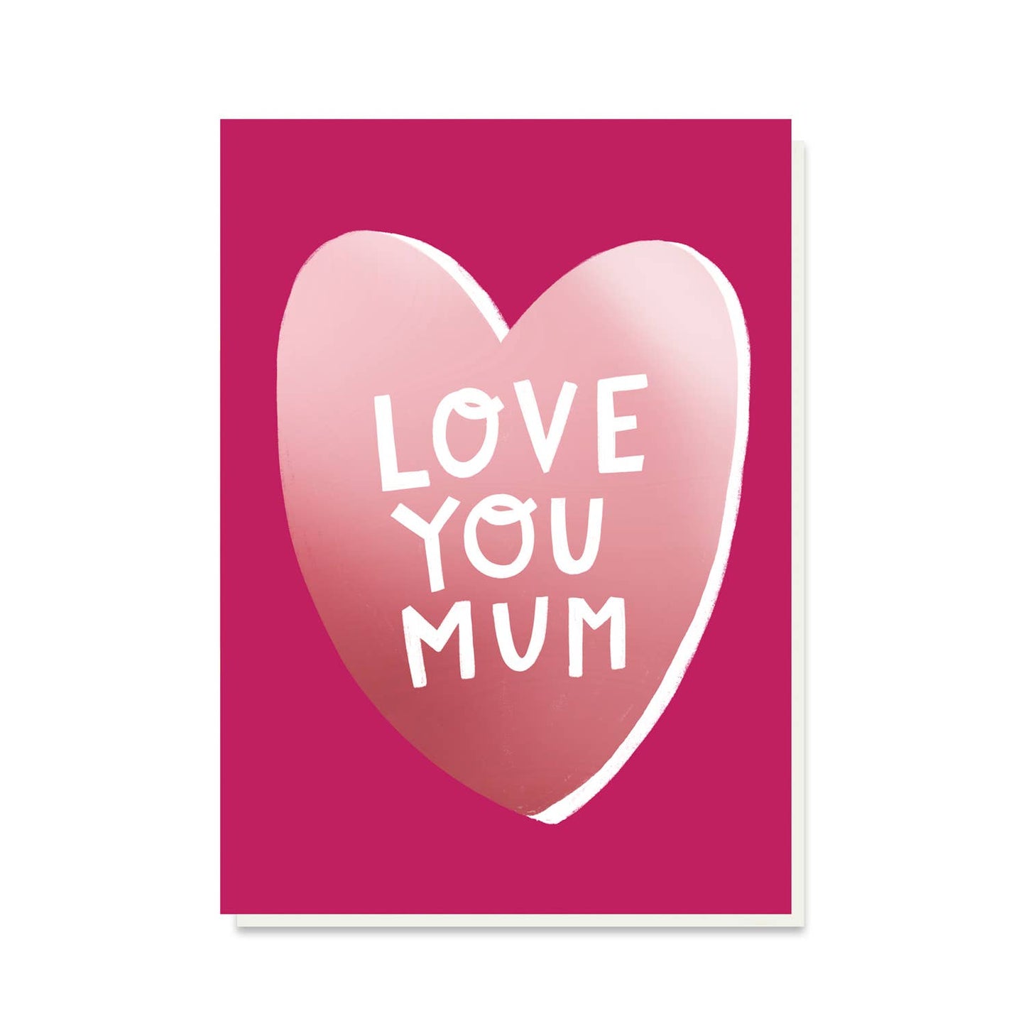 Love You Mum Foiled Card