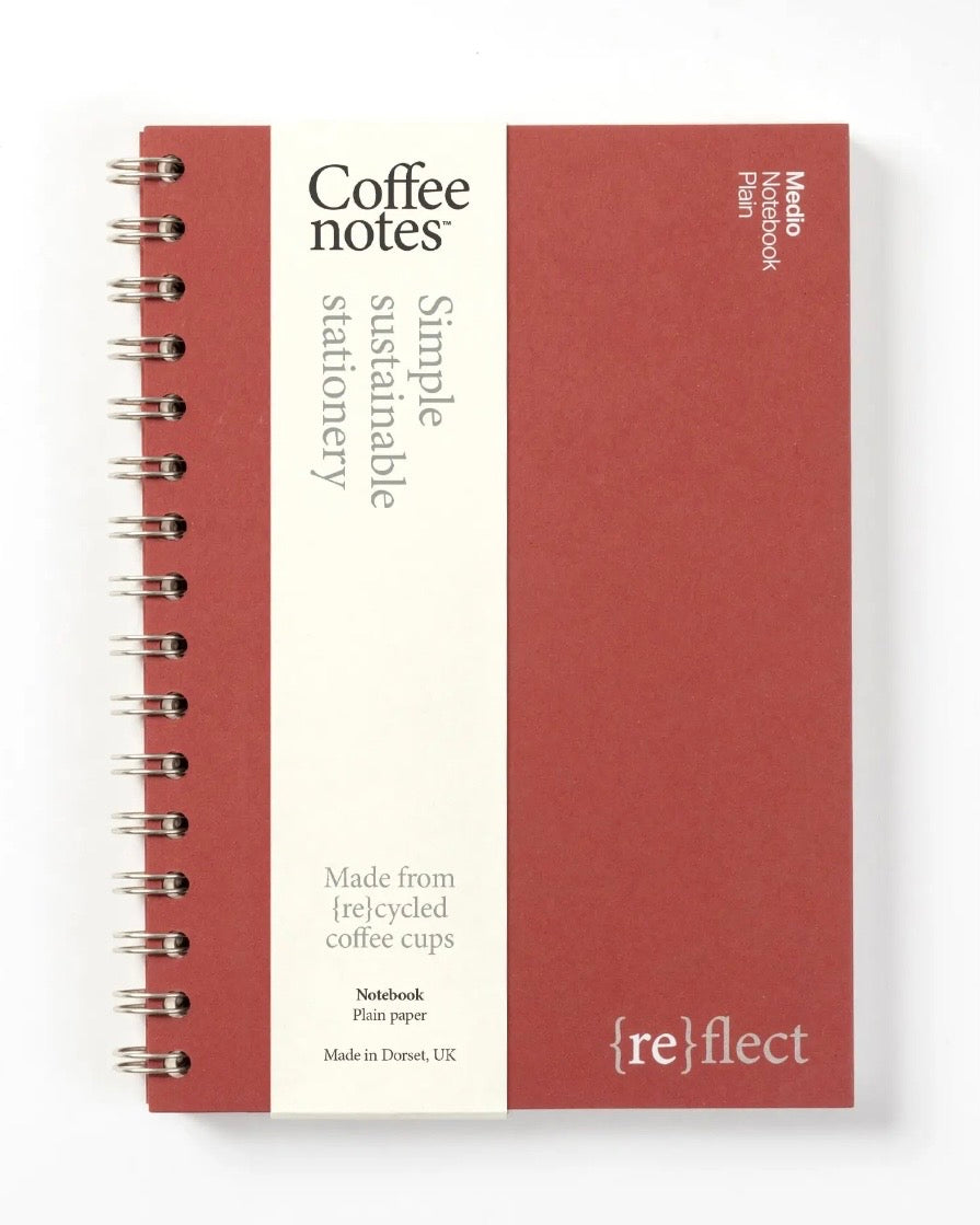 Coffeenotes Wirebound Medio Notebook