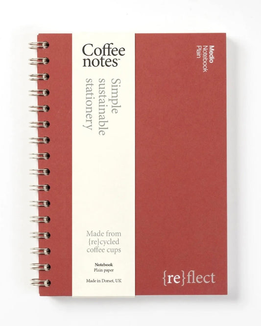 Coffeenotes Wirebound Medio Notebook