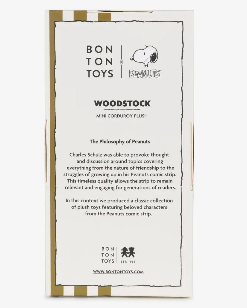 Woodstock Corduroy Plush Toy