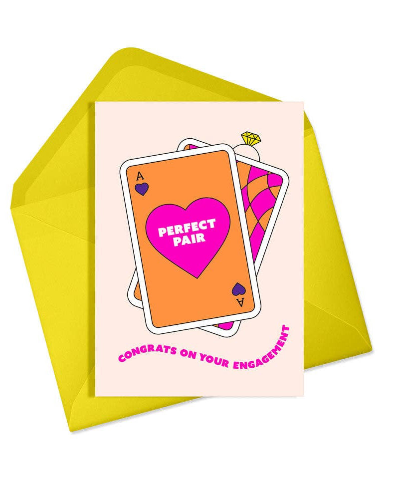 Perfect Pair Engagement Card
