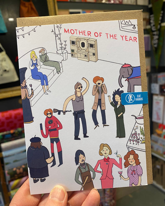 Mother Of The Year Card