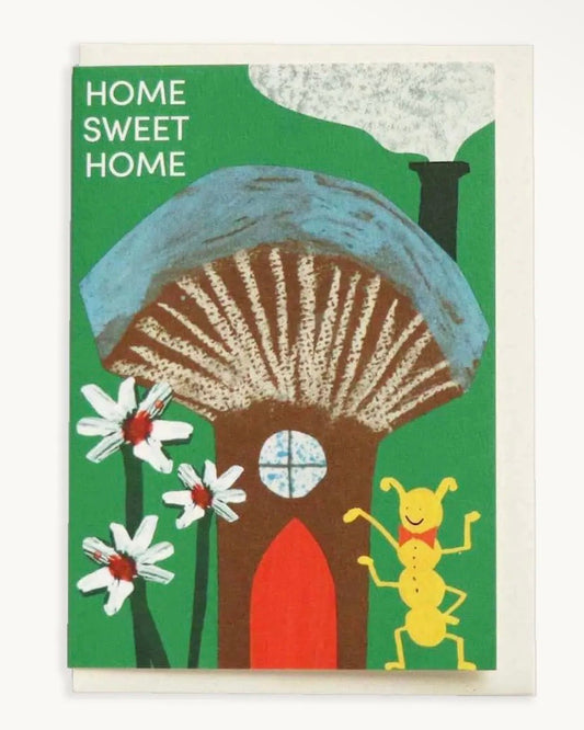 Home Sweet Home Mushroom Card