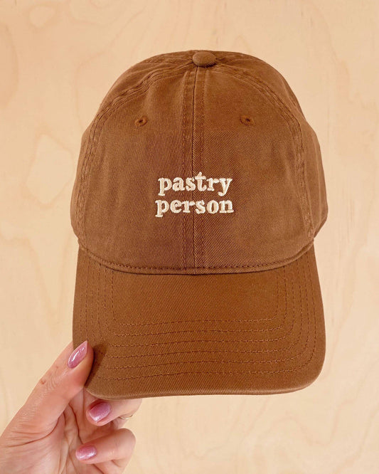 Pastry Person Cotton Baseball Cap