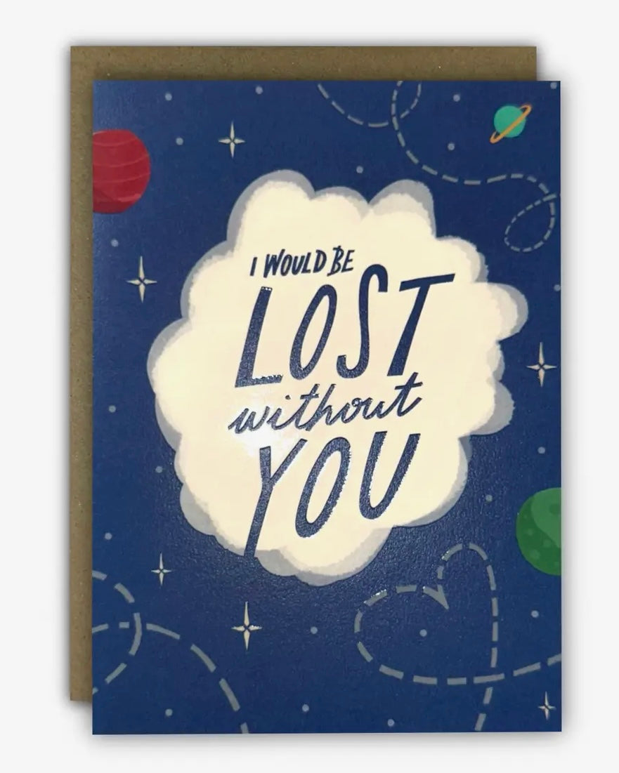 Lost Without You Card