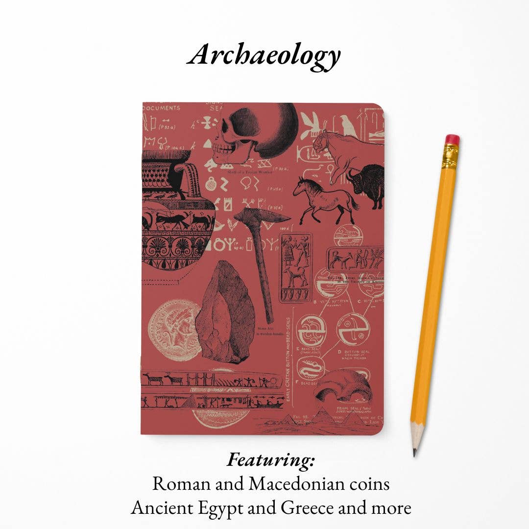 Ancient Earth Notebook Set: Geology, Paleontology, Archaeology