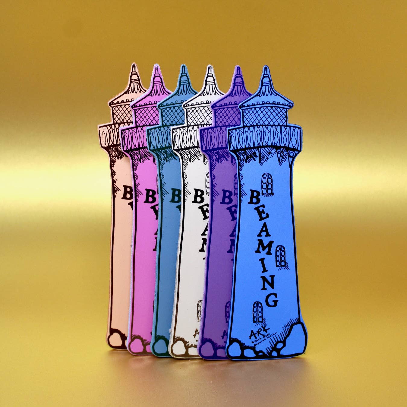 Lighthouse Leather Bookmark