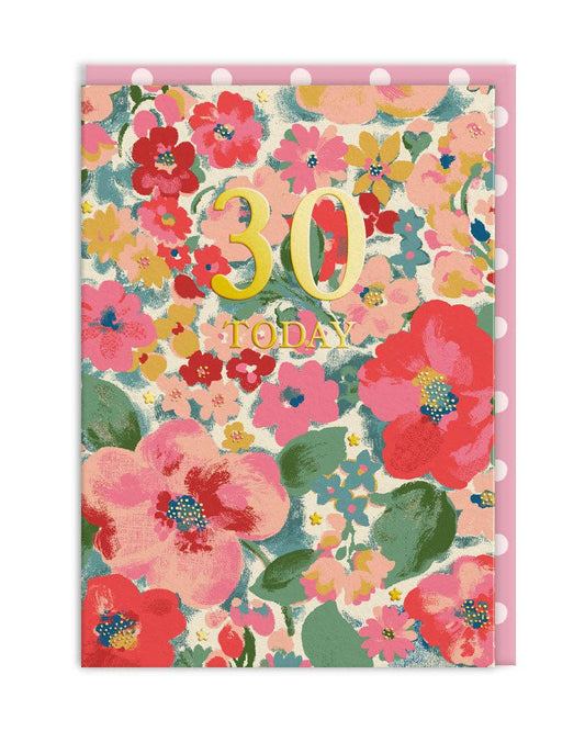 Cath Kidston 30 Today Card