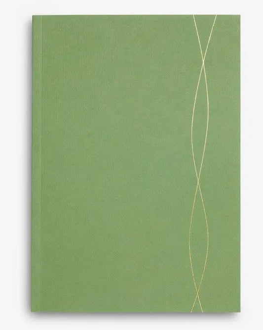 A5 Green Dotted Notebook