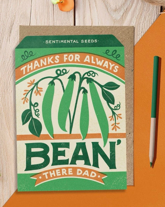 Thanks For ‘Bean’ There Dad Card