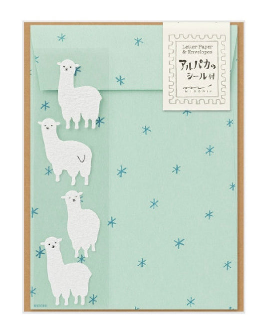 Alpaca Letter Writing Set