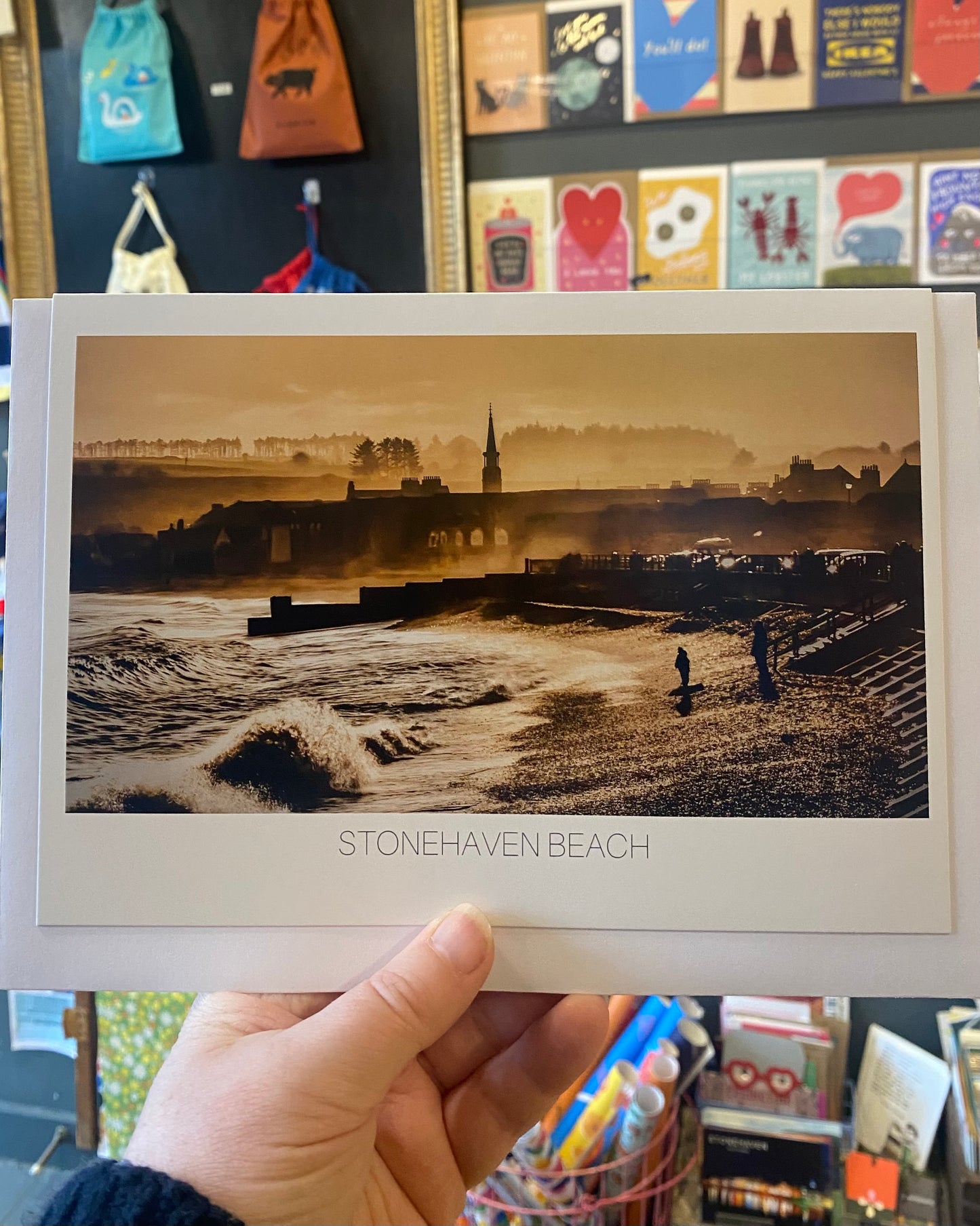 Stonehaven Beach Card (Peter Briggs Photography)