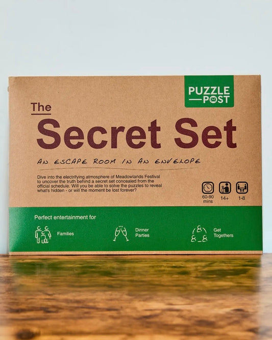 ‘The Secret Set’ Escape Room In An Envelope