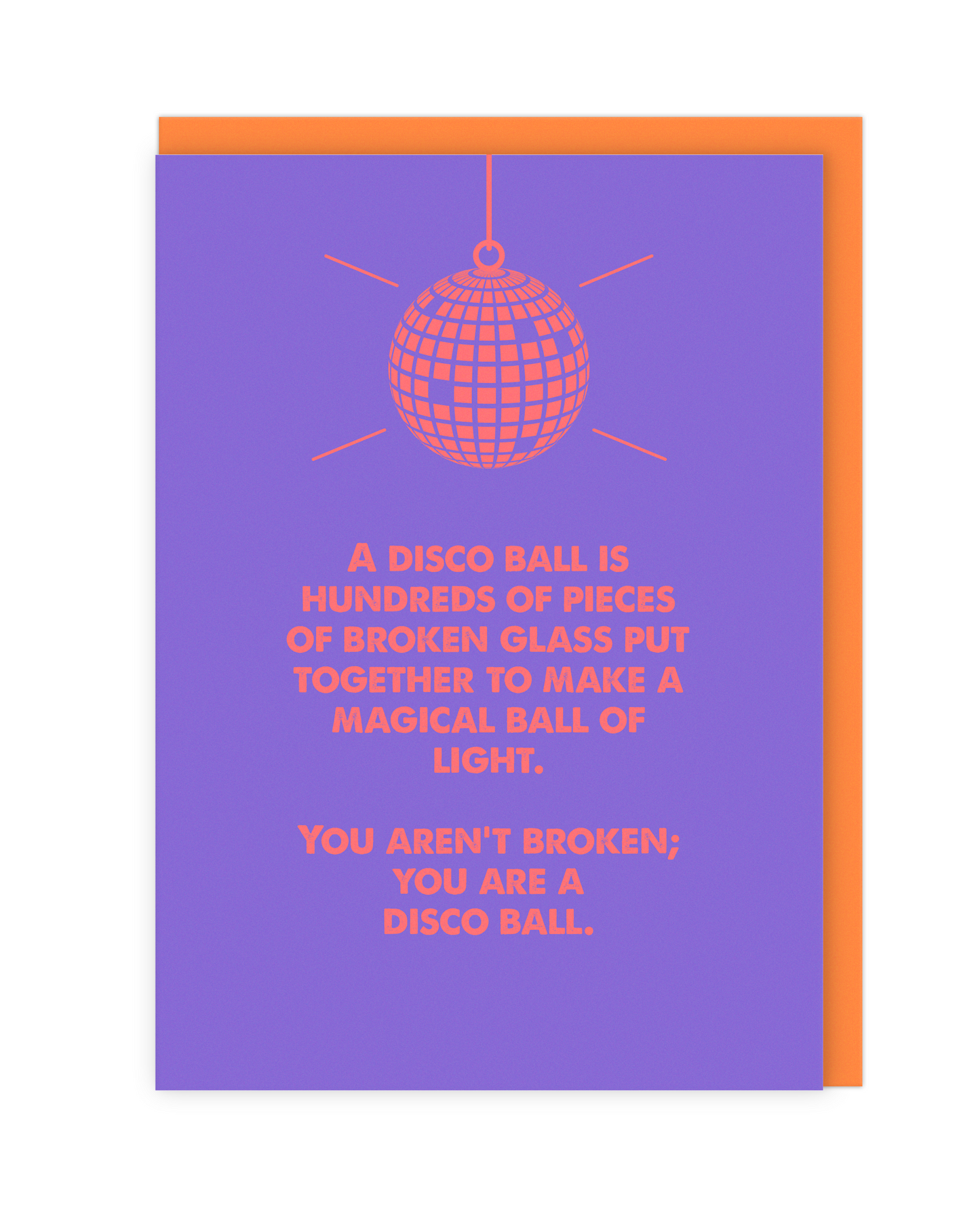 You Are A Disco Ball Card