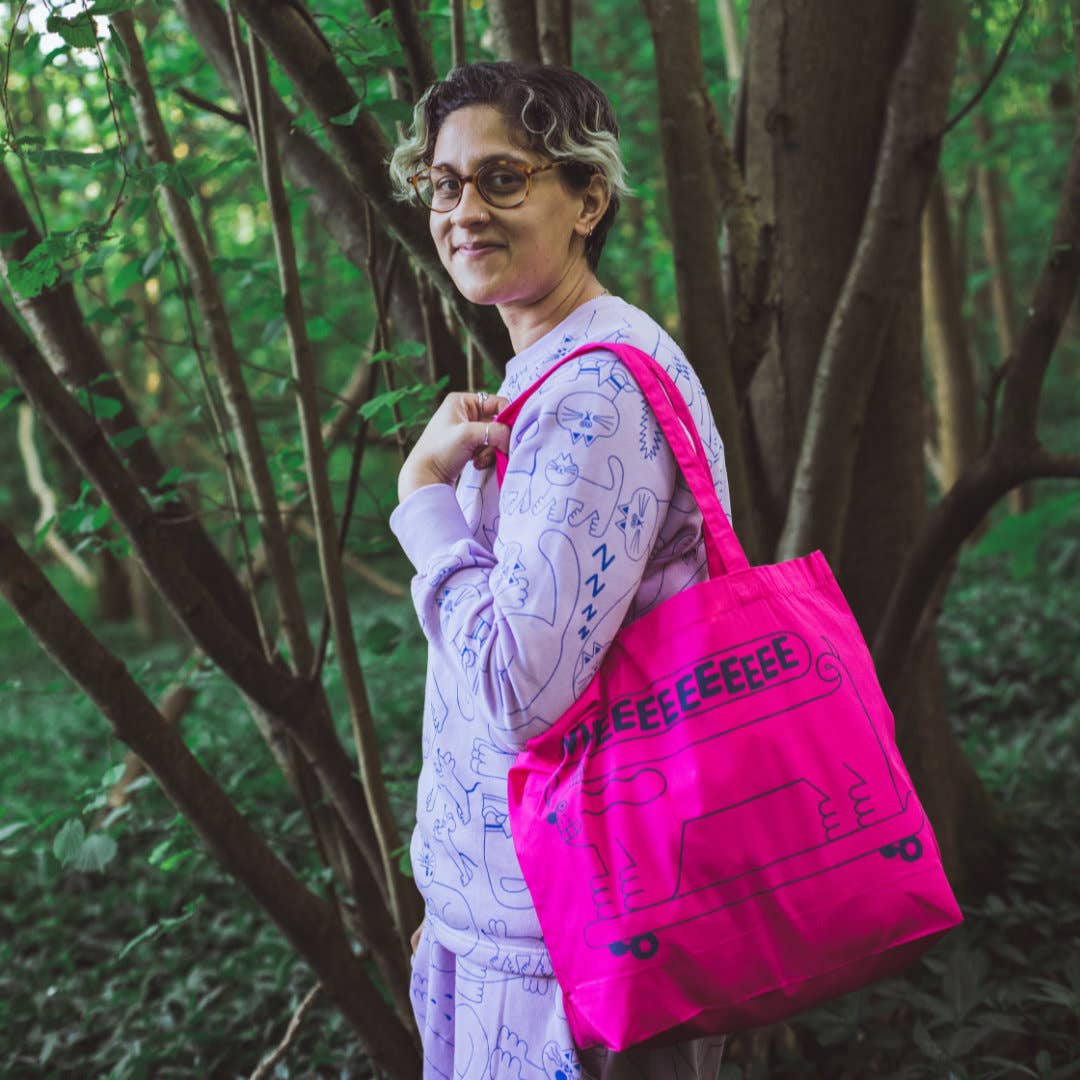 Long Dog Organic Tote Bag
