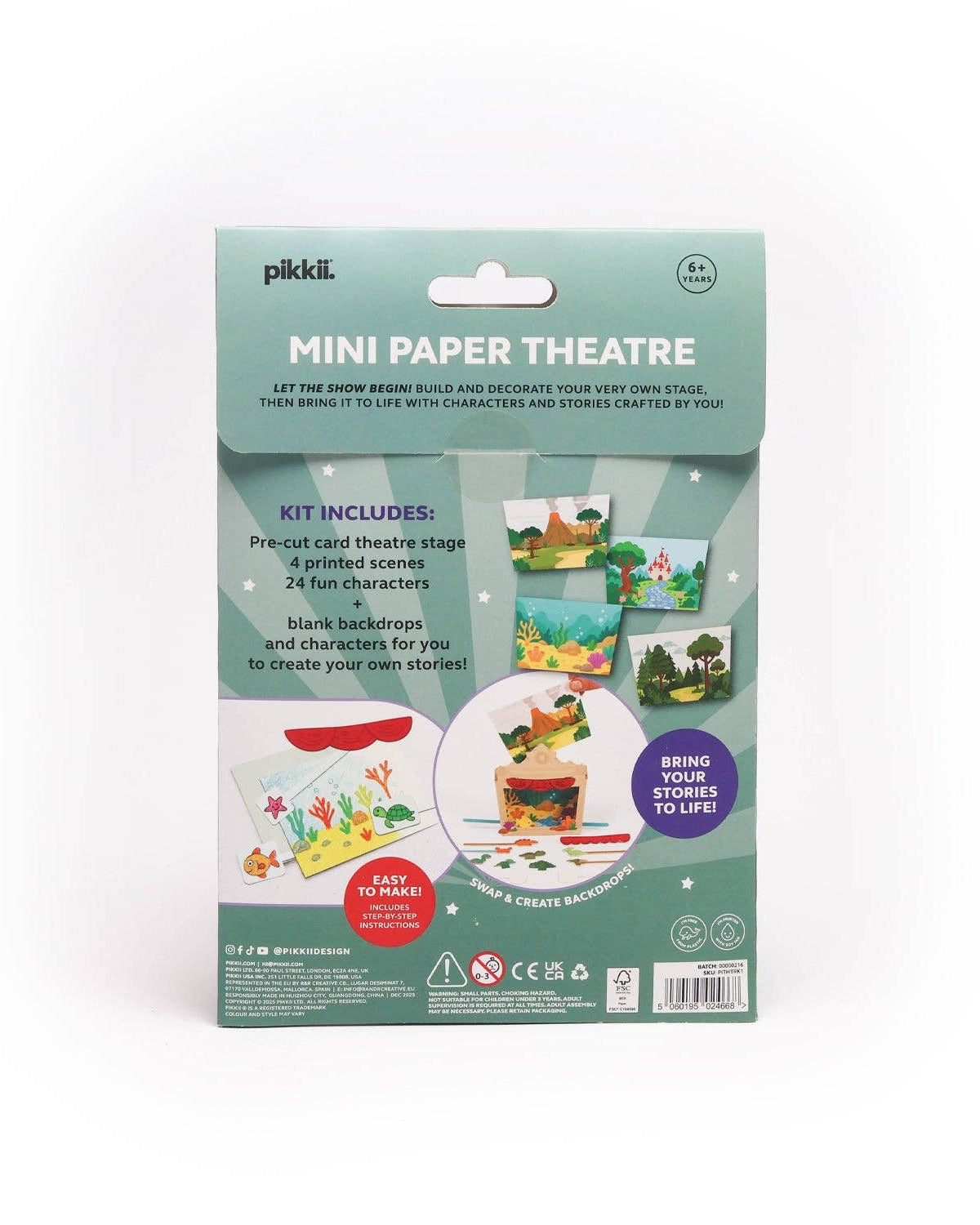 Mini Theatre Kit DIY Play Set