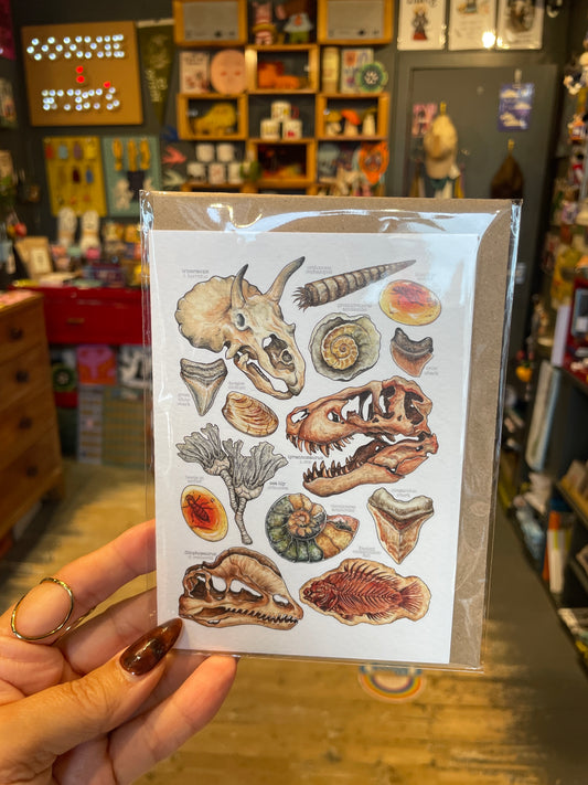 Fossils Card