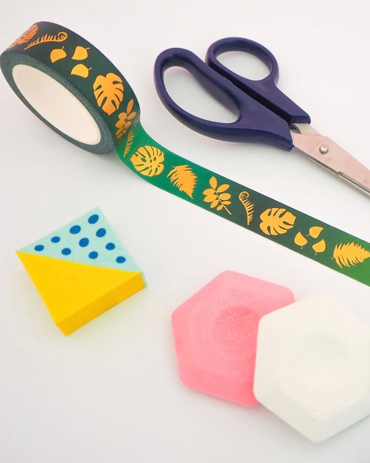 Plants Green Washi Tape