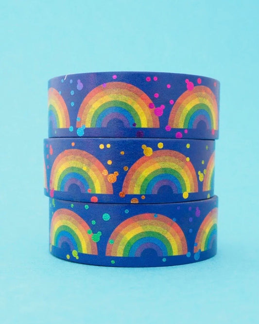 Midnight Rainbow Washi Tape