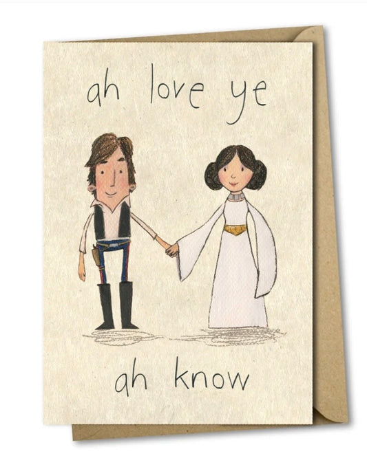 Ah Love Ye (Star Wars) Card