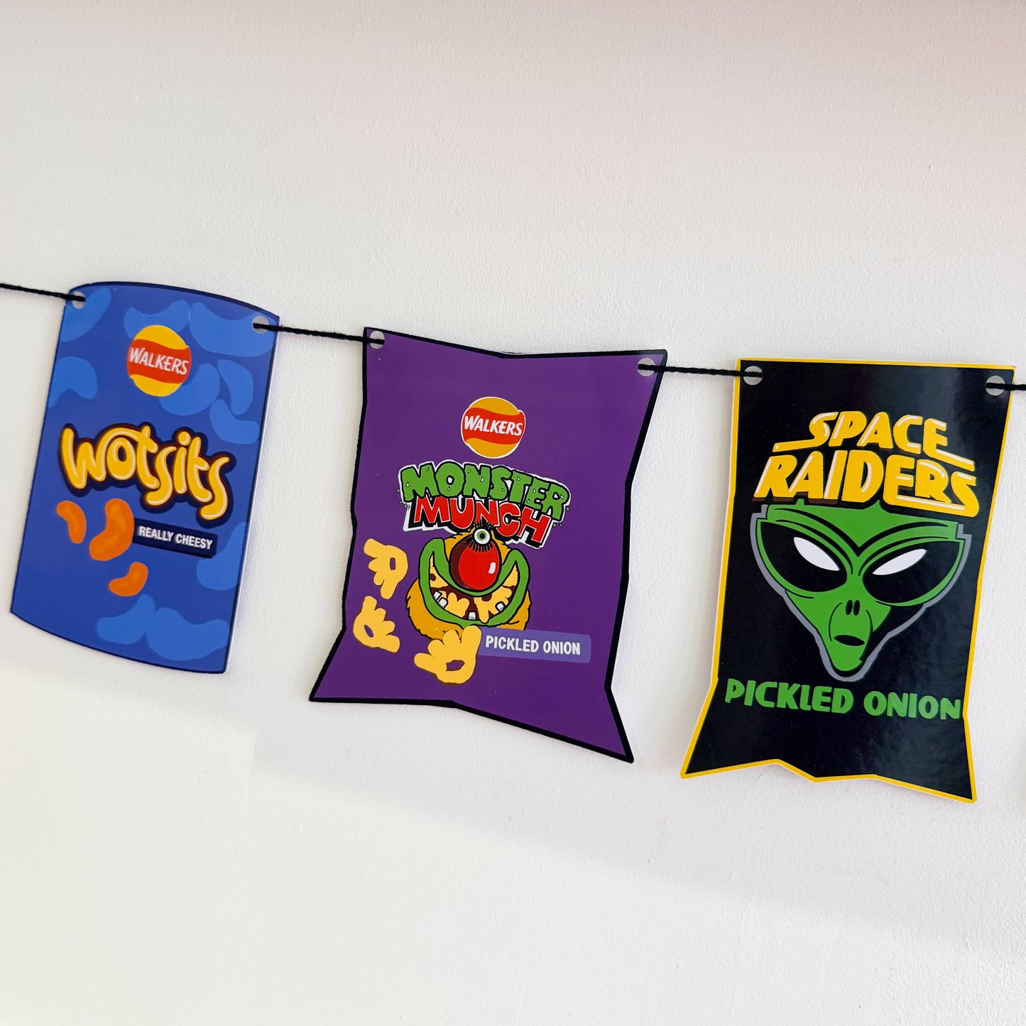 Crisp Packet Garland