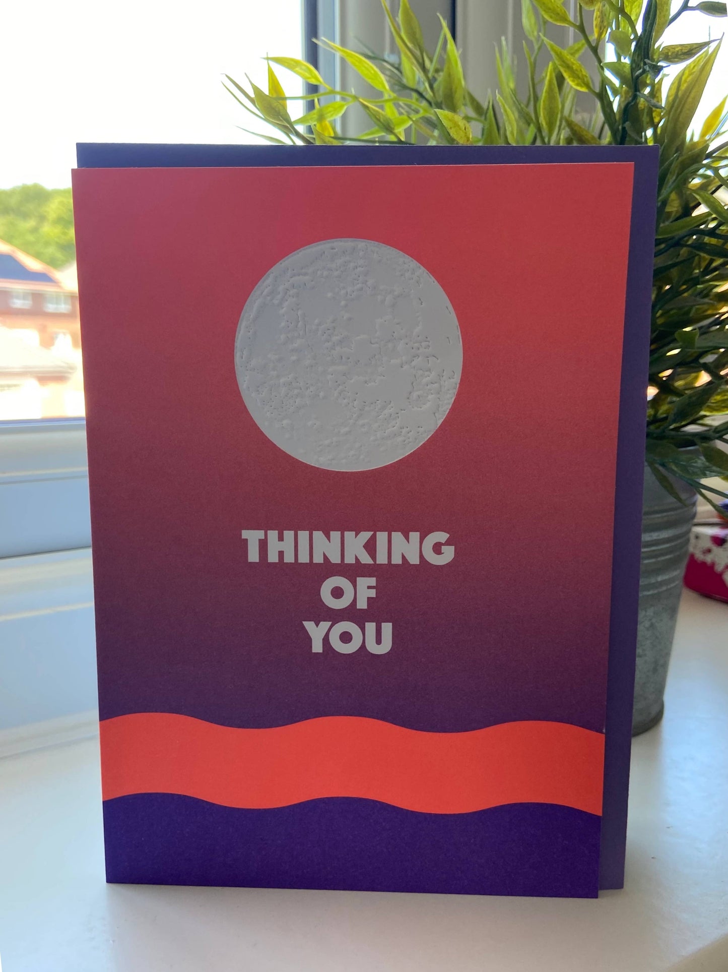 Thinking Of You Moon Card