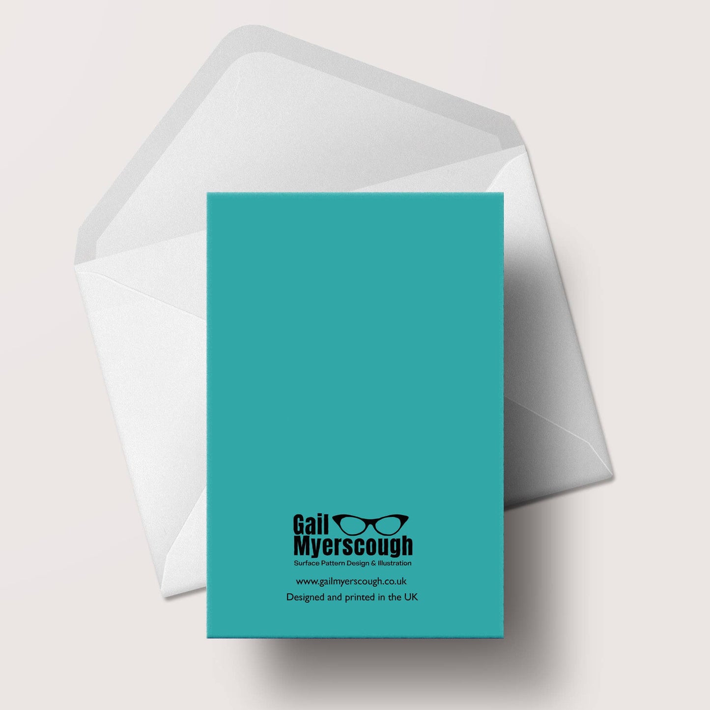 Retro Orange Typewriter Birthday Card