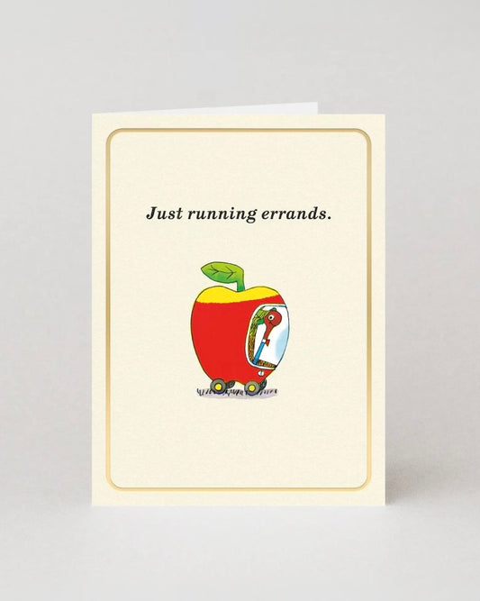 Running Errands Mini Card by Richard Scarry