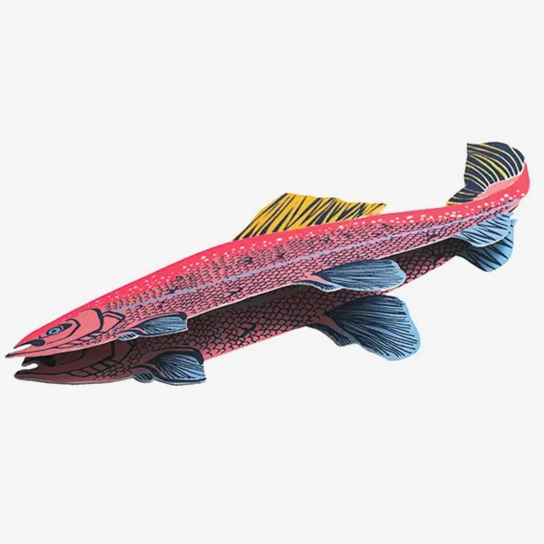 Salmon Greetings Card