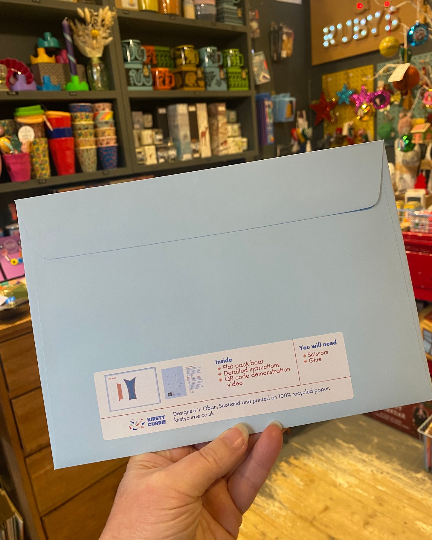 DIY Paper Boat Kit