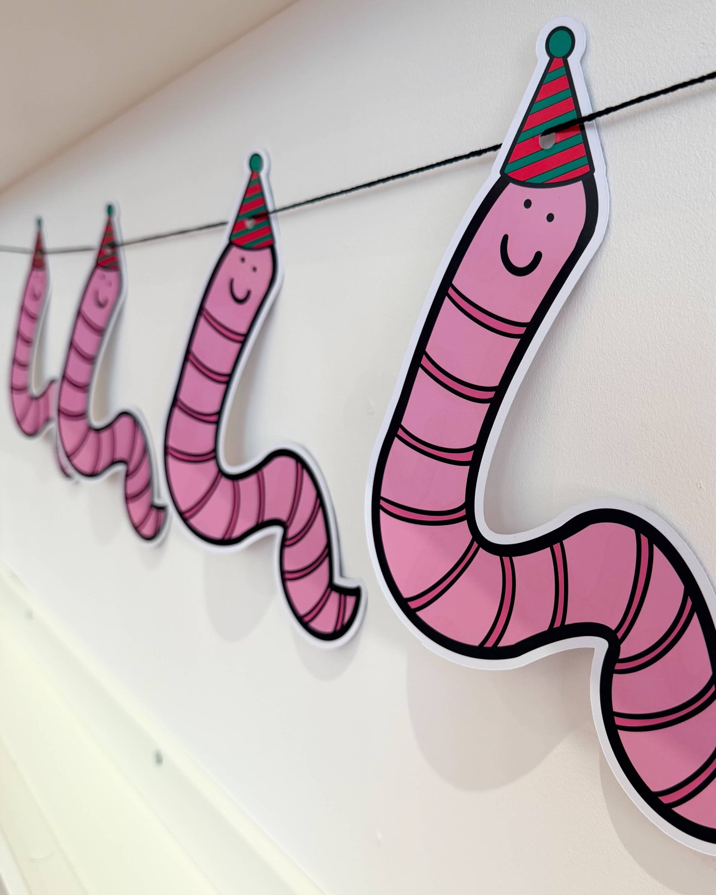 Worm Party Garland