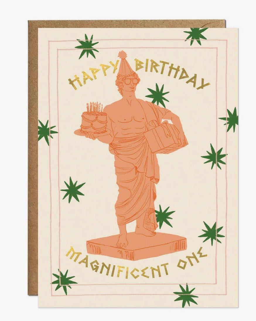 Magnificent One Birthday Card