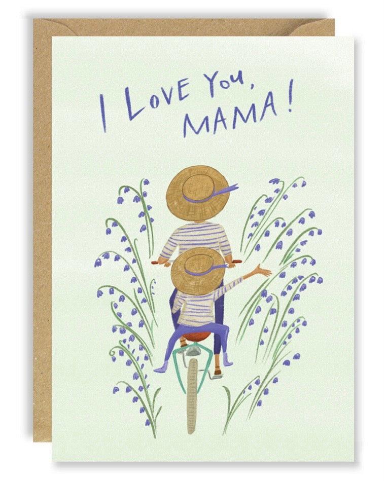 I Love You, Mama! Day Card