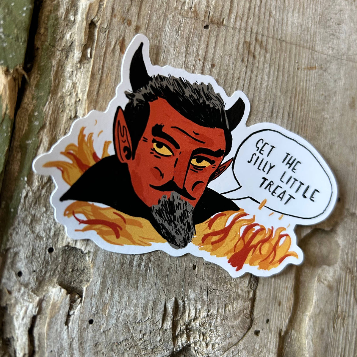 Silly Little Treat Sticker 