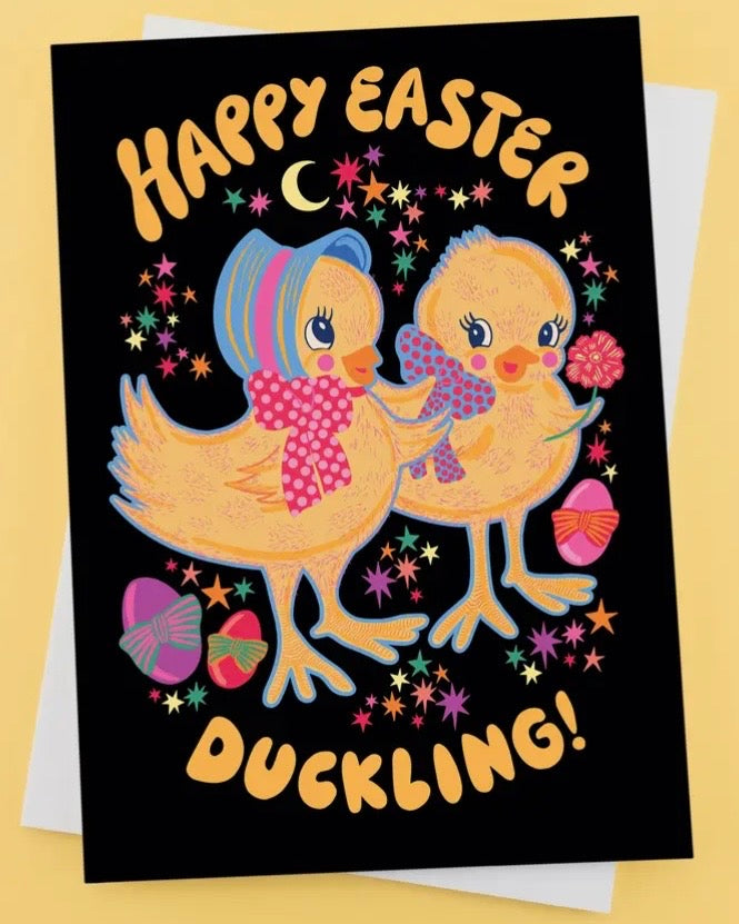 Easter Ducklings Card